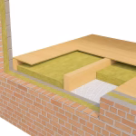 100mm Rockwool RWA45 Acoustic Sound Insulation Slab (2.88m2/Pack) - Image 2